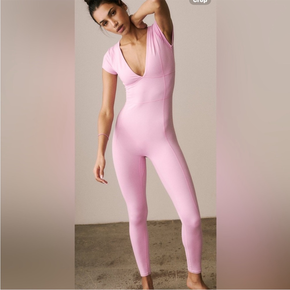 Free People New Wave One Piece in Jam Jewel